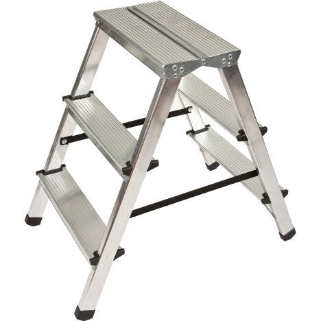 Стремянка алюминиевая Двухсторонняя лестница Драбина 3.4.5.6. Польша