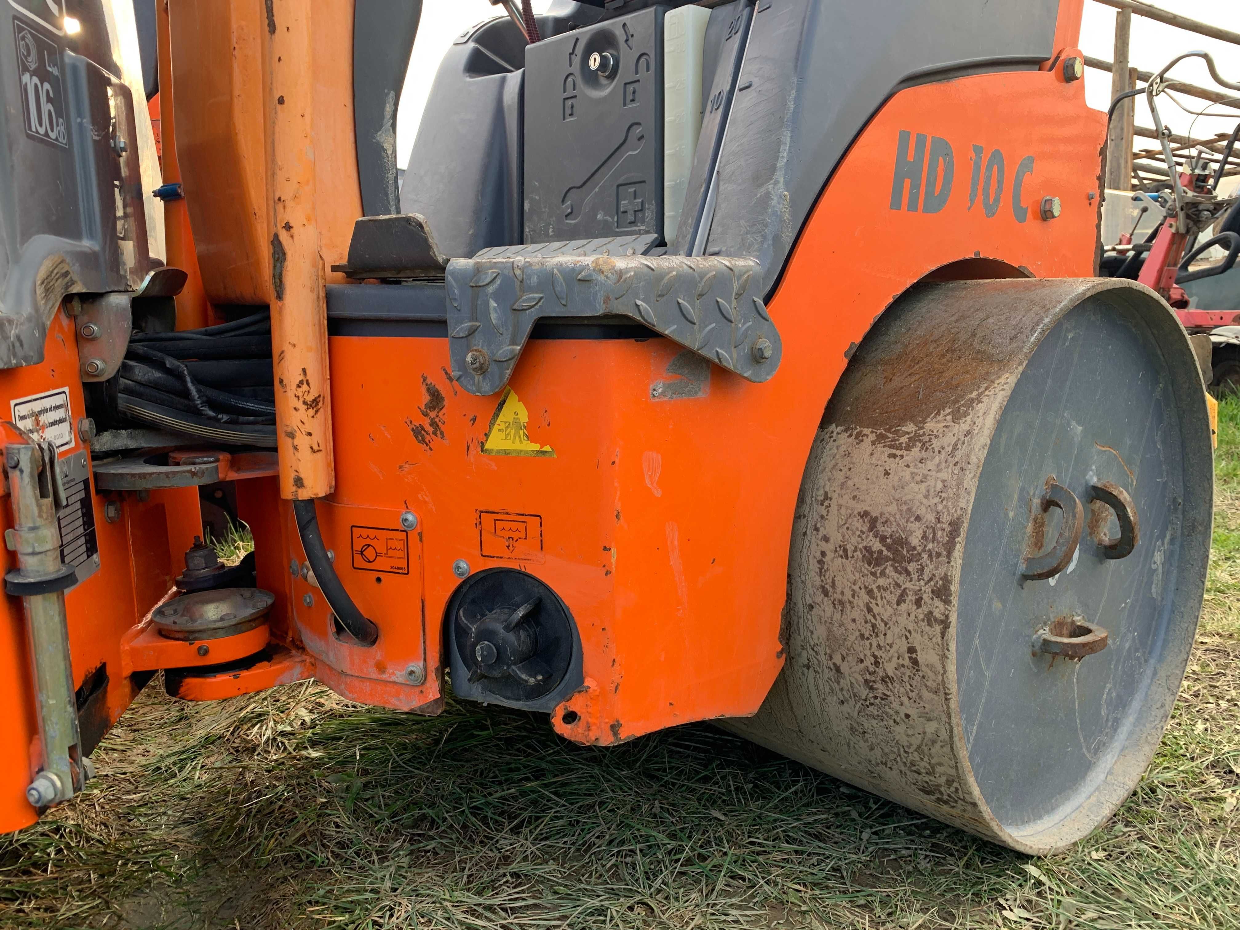 Walec Hamm HD 10C VV Tandemowy Stalowy Drogowy Wibracje Hatz 31 NETTO