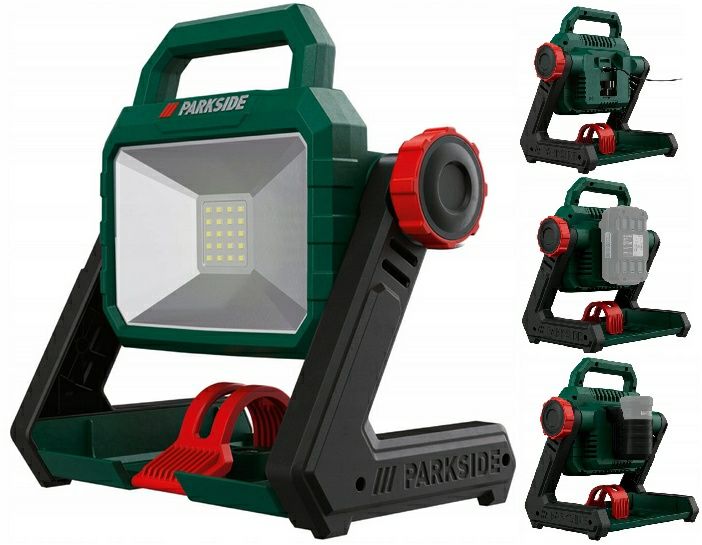 МОЩН акумуляторний LED прожектор/фонар GERMAN Parkside PLSA 20 /ліхтар