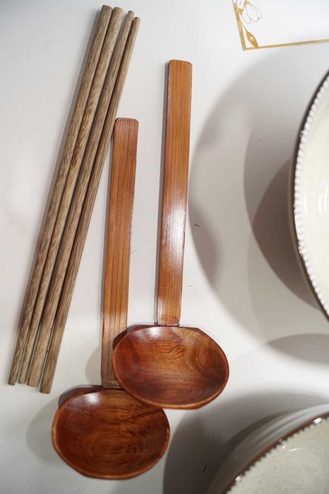 2X japońska ceramiczna miska Ramen miski do ramenu pałeczki łyżki