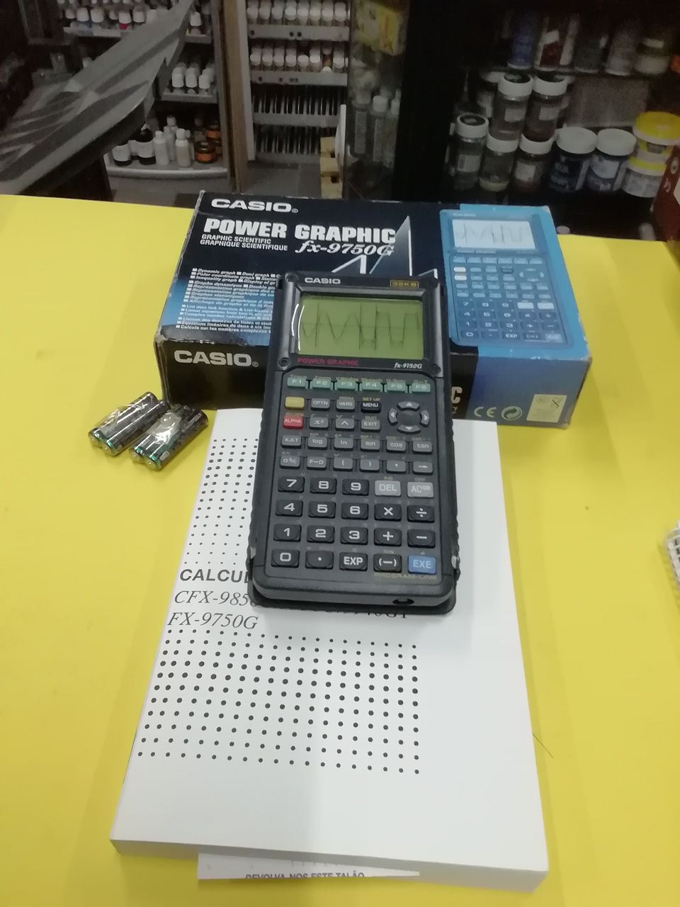 Calculadora Casio Power Grafic FX 9750G