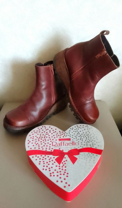 Деми-ботиночки Clarks. Made in Germany. НАТУРАЛЬНАЯ КОЖА. 36р (23 см).