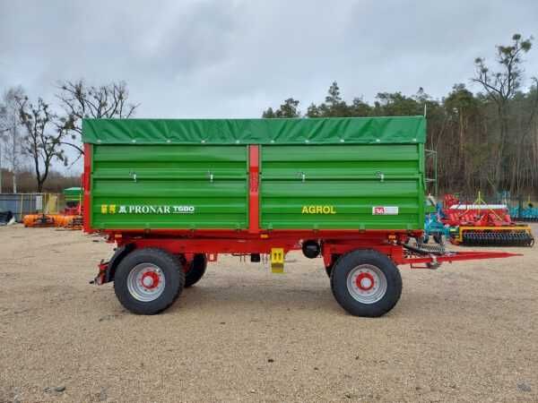 Przyczepa dwuosiowa Pronar T680 14 ton szerokość paletowa, finasowanie