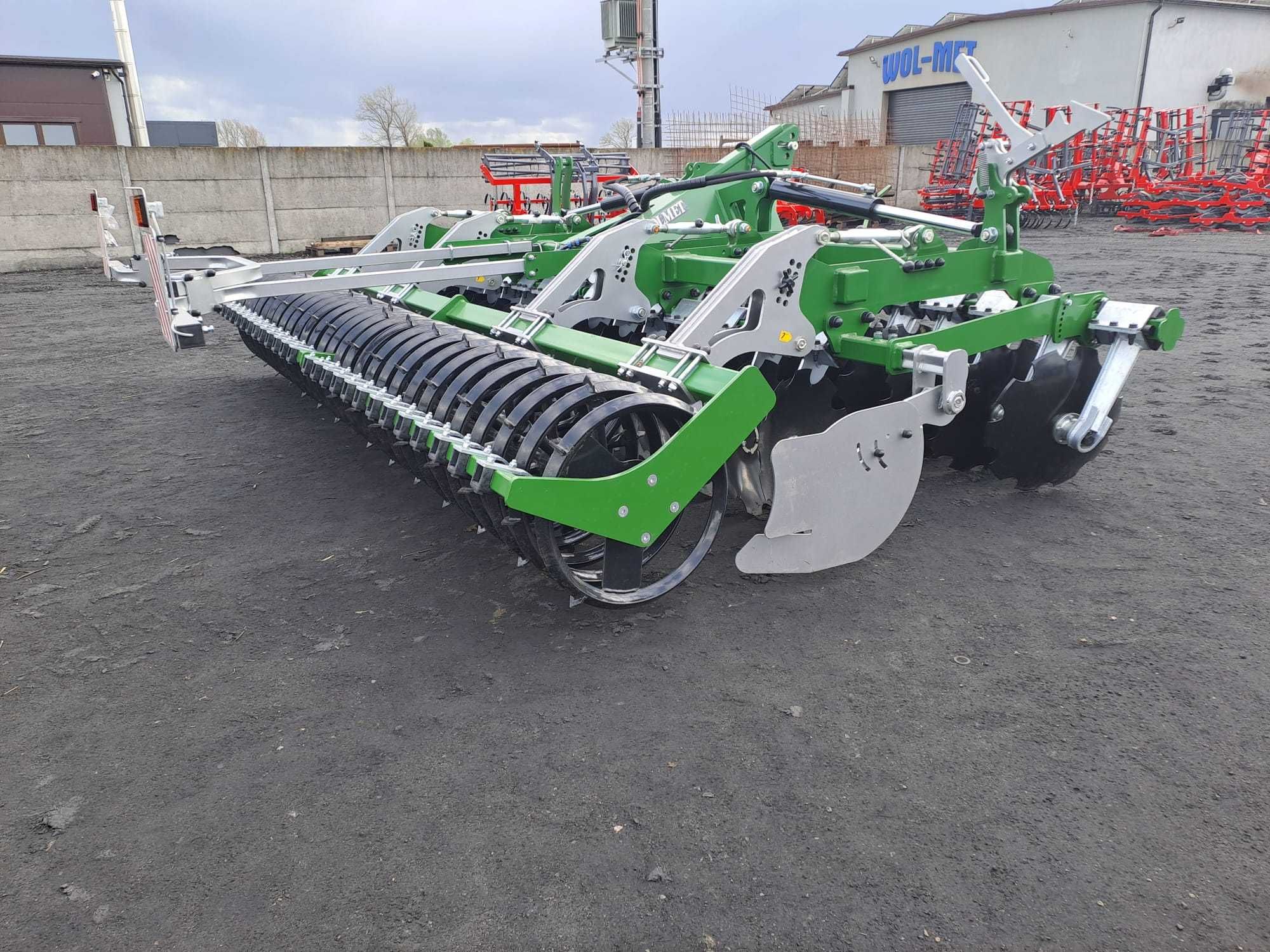 Brona talerzowa Megatron S hydraulicznie składana Tolmet raty Dostawa