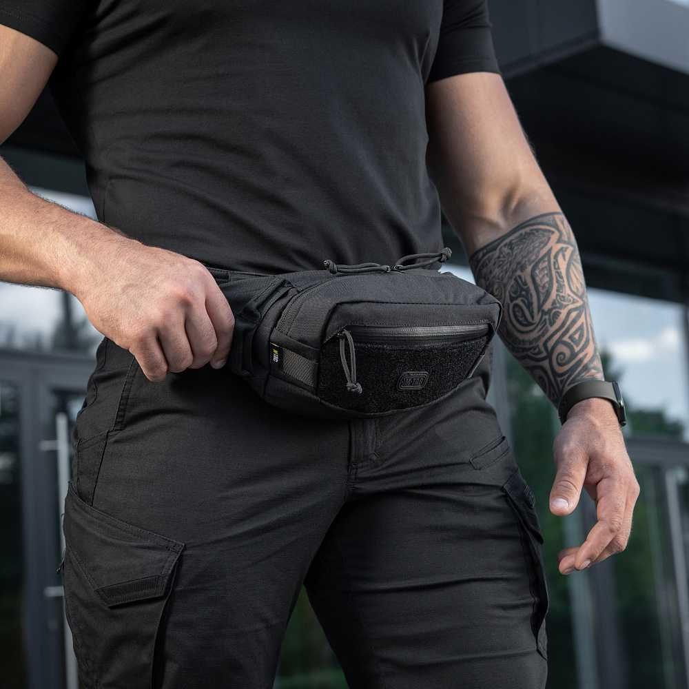 M-Tac сумка бананка Waist Bag Gen.II Black (32х13х5см)