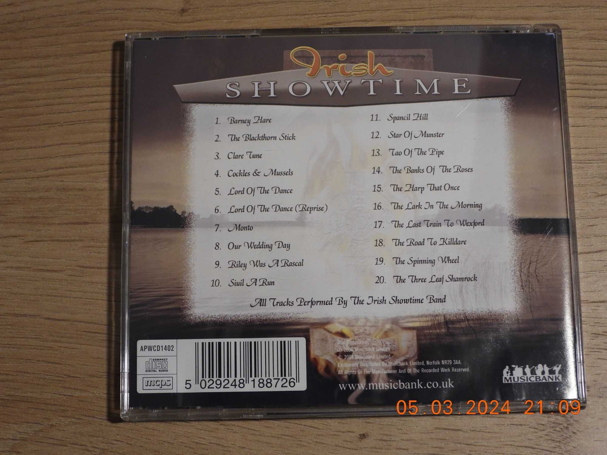 Irish Showtime - Including Lords of the Dance & Other Irish -CD
