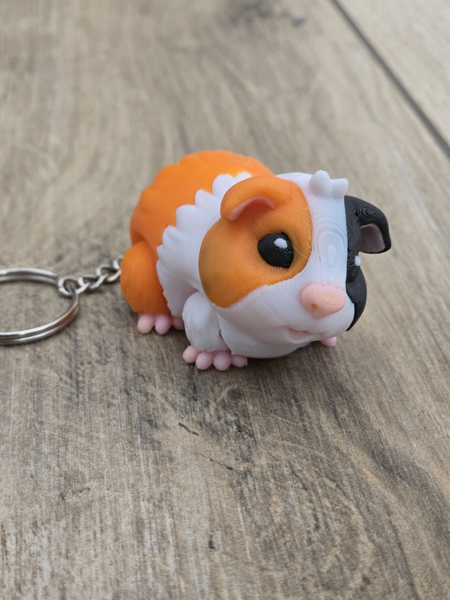 Breloczek Świnka Morska 3D - Brelok Druk3d fidget Keychain mixGadzet