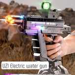 Водяной пистолет узи UZI с зарядкой, и светодиодами