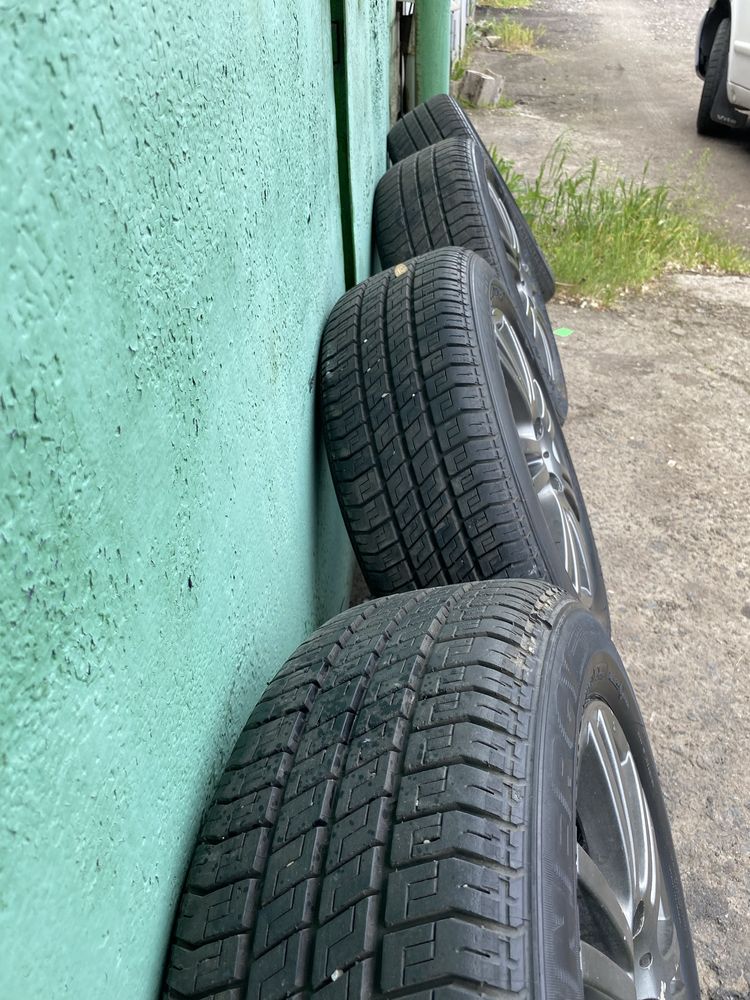 Литые диски R15 4/108 Шины лето 195/60