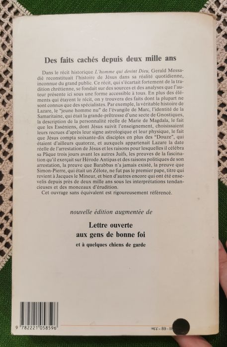 L'Homme qui Devint Dieu ** - Gerald Messadié