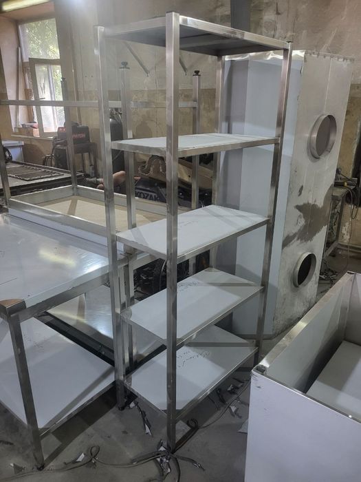 Стелаж з нержавіючої сталі. Виробник Aisidnipro.top