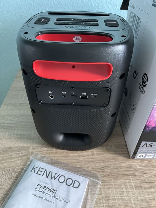 #1477 Kenwood as-p200bt głośnik bluetooth kolumna