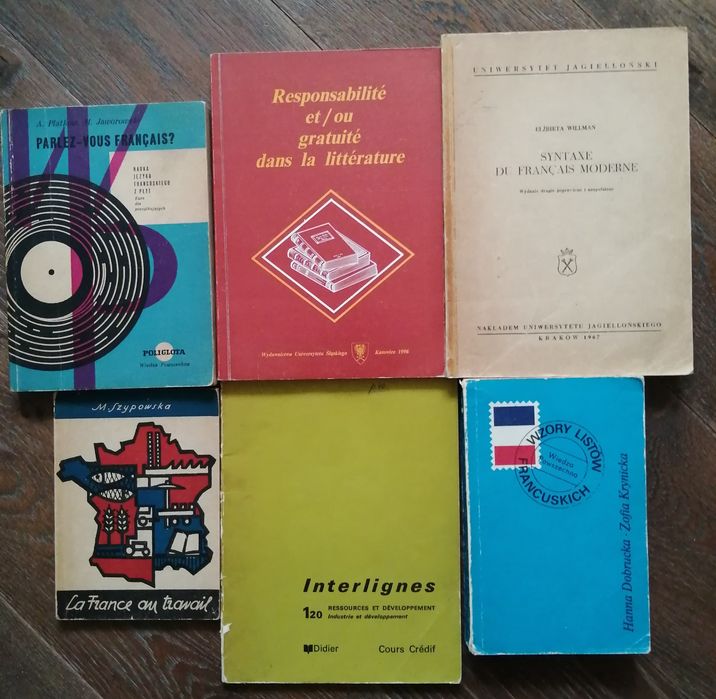 Książka do nauki francuskiego 5 zł każda