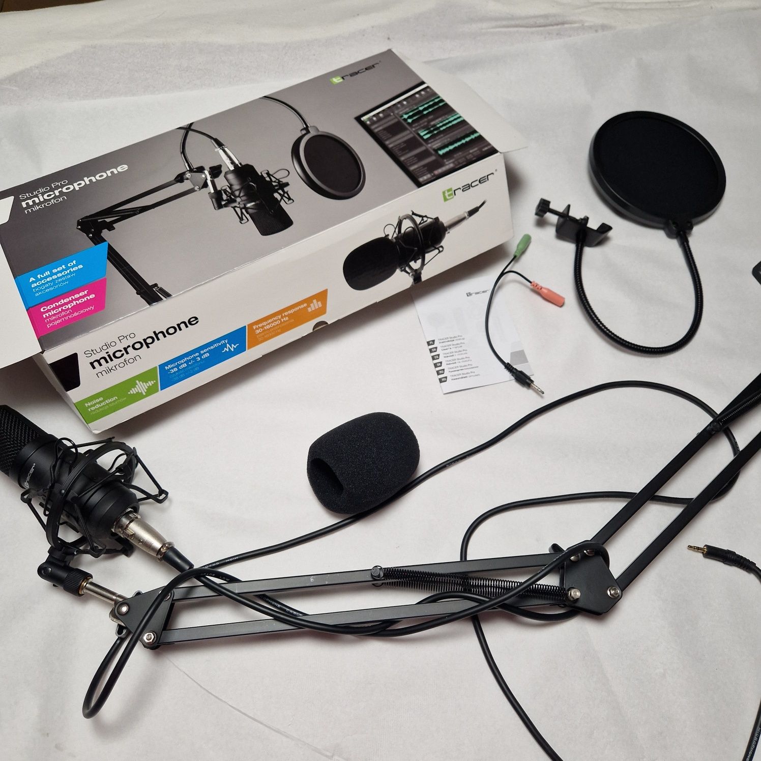 Mikrofon tracer studio pro wysoka jakość