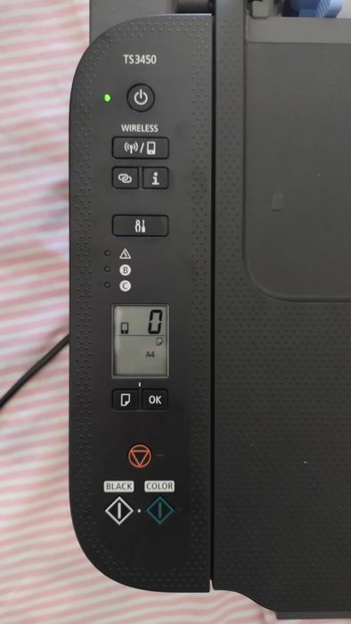 Impressora CANON Pixma TS3450 (Jato de Tinta - Wi-Fi)
