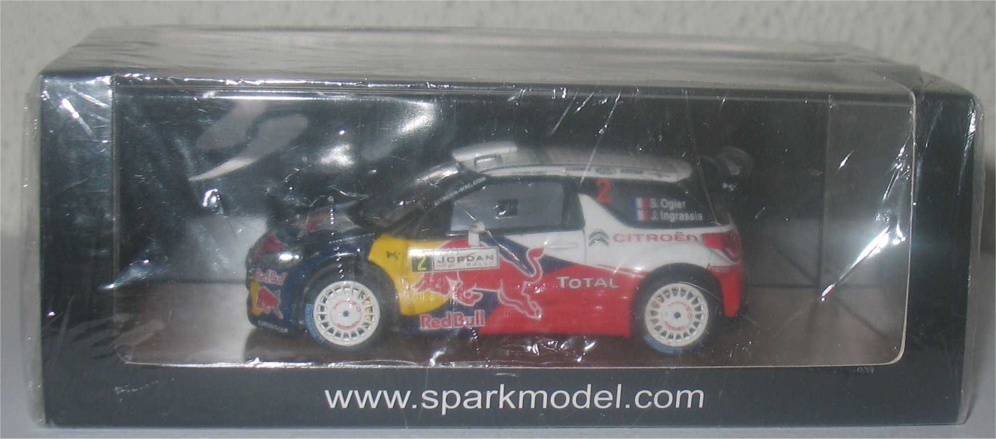 Spark - Citroen DS3 WRC - Vencedor Jordânia 2011 - Sébastien Ogier