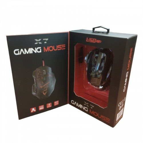Игровая мышка GAMING MOUSE X7 проводная мышь с LED с подсветкой 4800 d