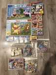 Puzzle duży zestaw psi patrol, świnka pepa  3+