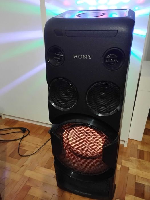 Głośnik przenośny SONY MHC-V50D 120W, bluetooth, DVD/CD