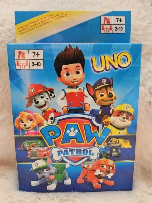 Nowe Karty UNO – Psi Patrol Edition