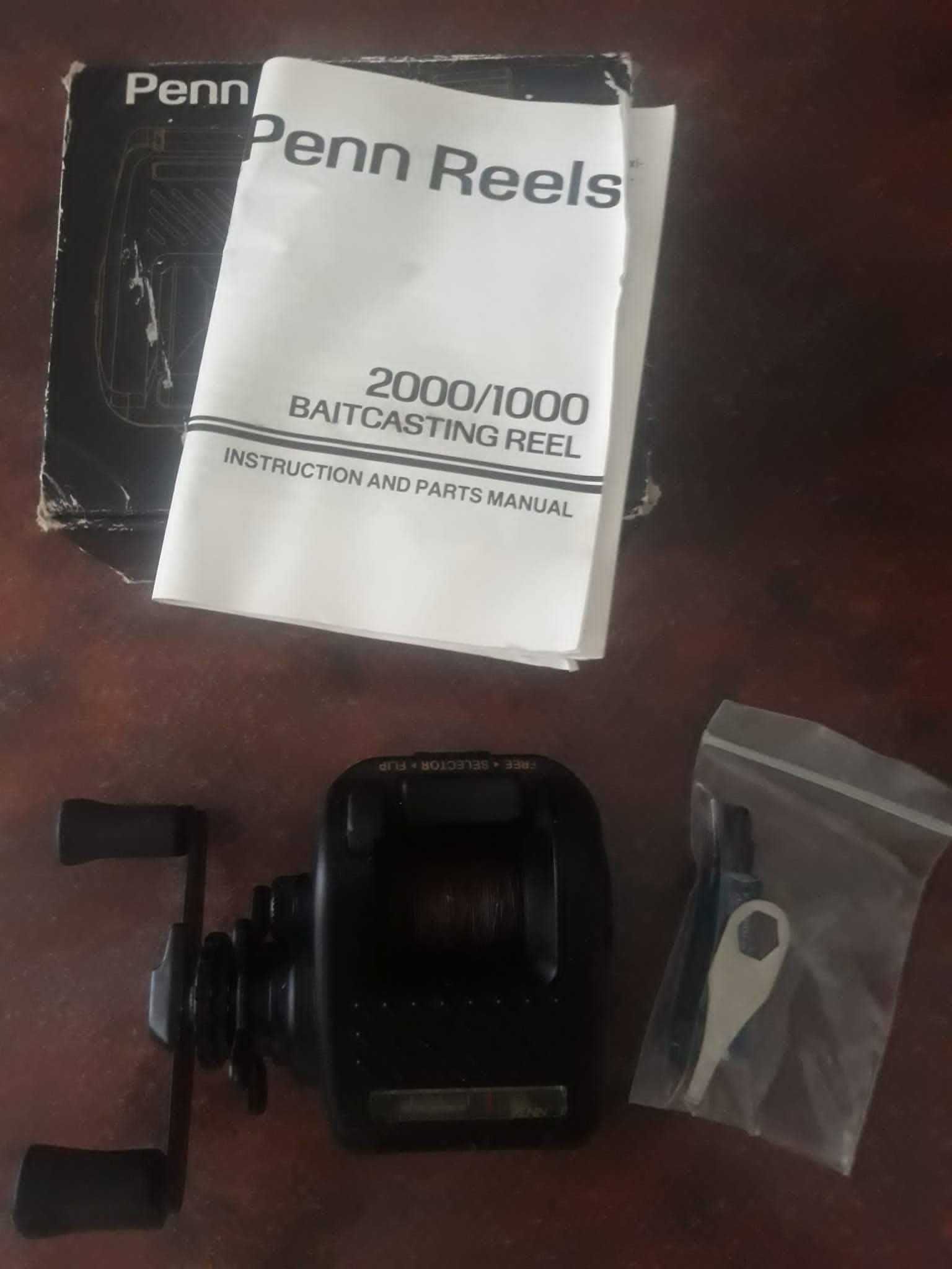 Kołowrotek Penn REELS 2000/1000 automatyczne dwa przełożenia