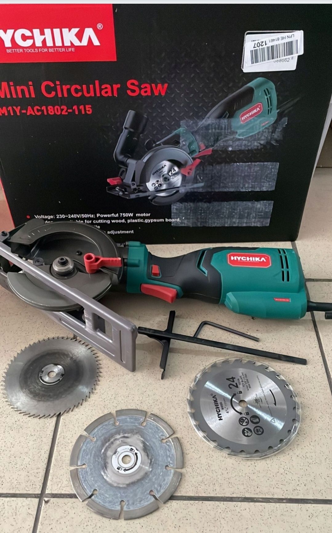 Piła tarczowa Hychika 750 W 115 mm