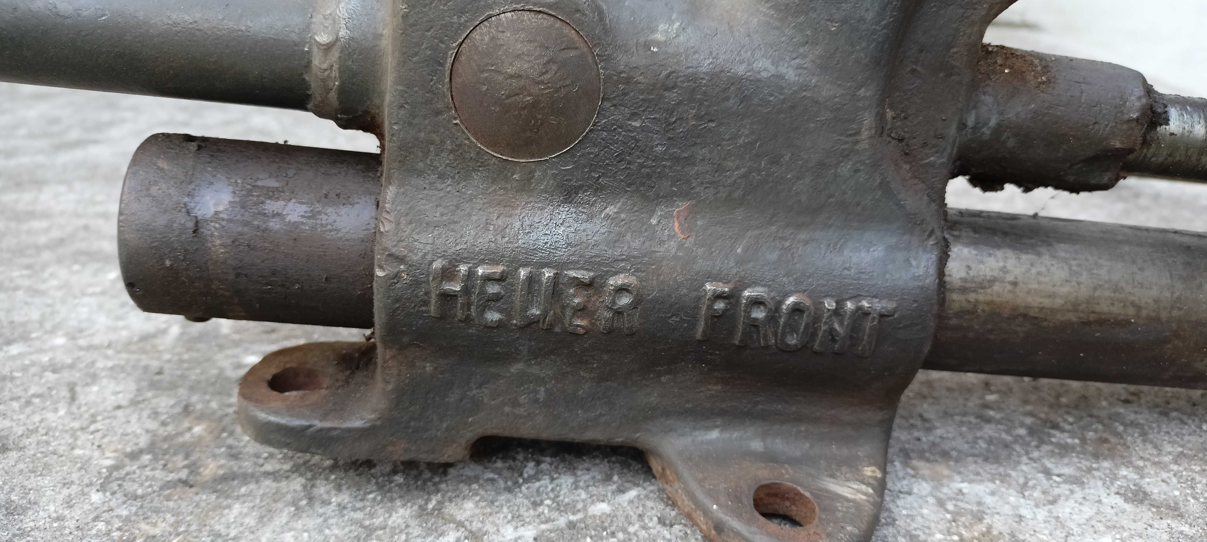 Niemieckie imadło  Heuer 125mm szczęki .