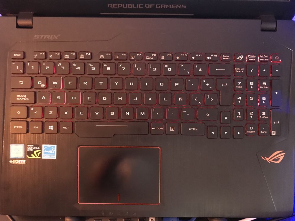 Asus GL553VE ROG Strix | i7 16GB DDR4 SSD 128GB HD 1TB GTX 1050 Ti