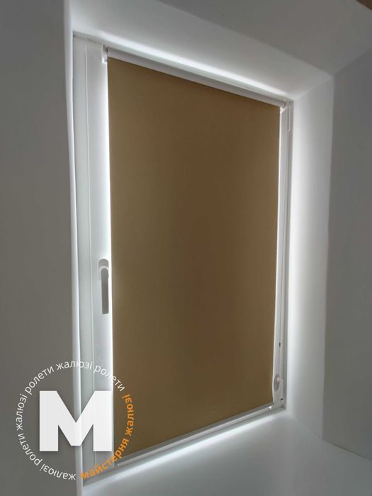 Рулонные шторы, Жалюзи день ночь, Римские шторы - смонтируем за 1 день