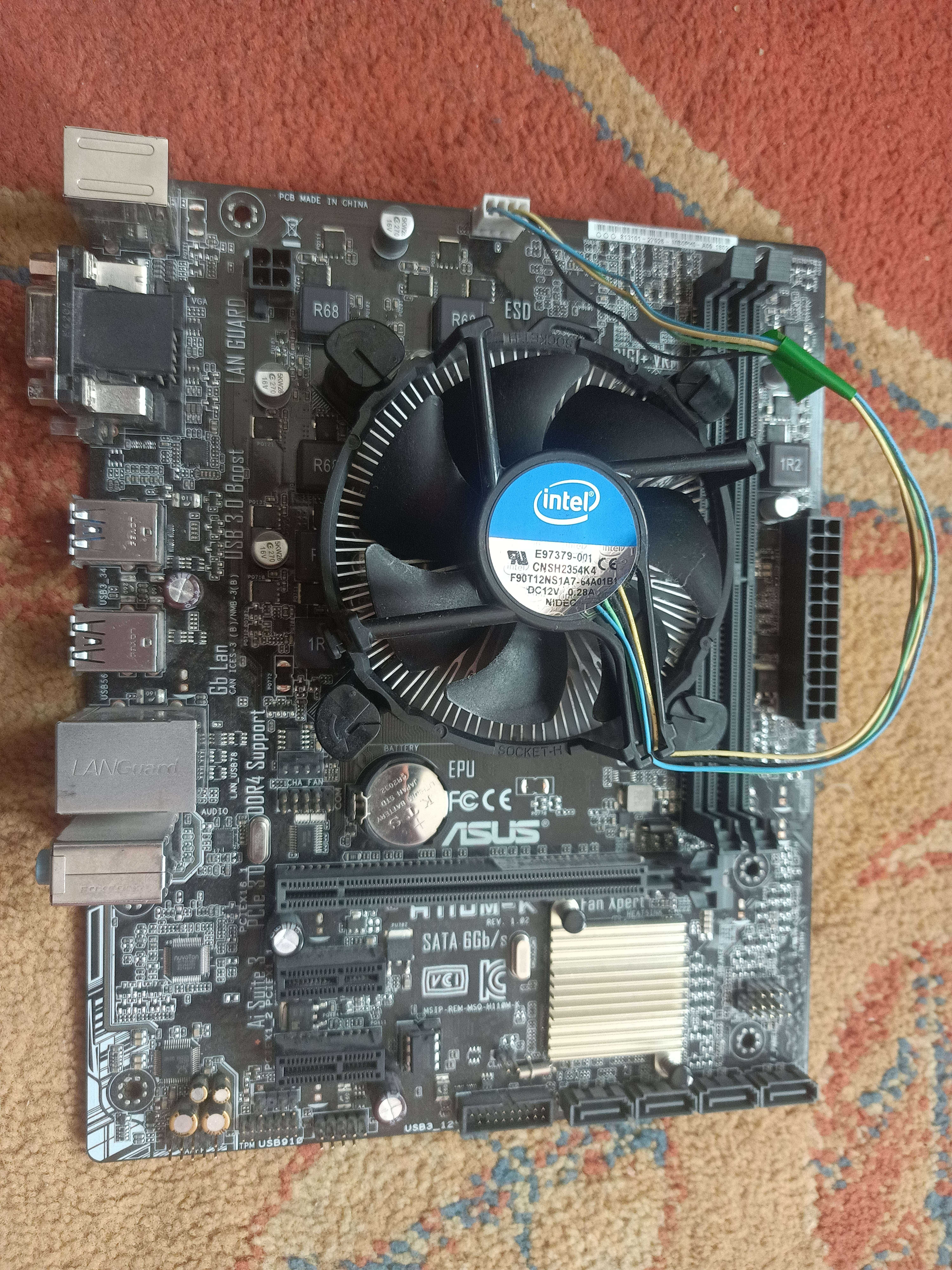 Asus h110 mk + Intel 5 6400