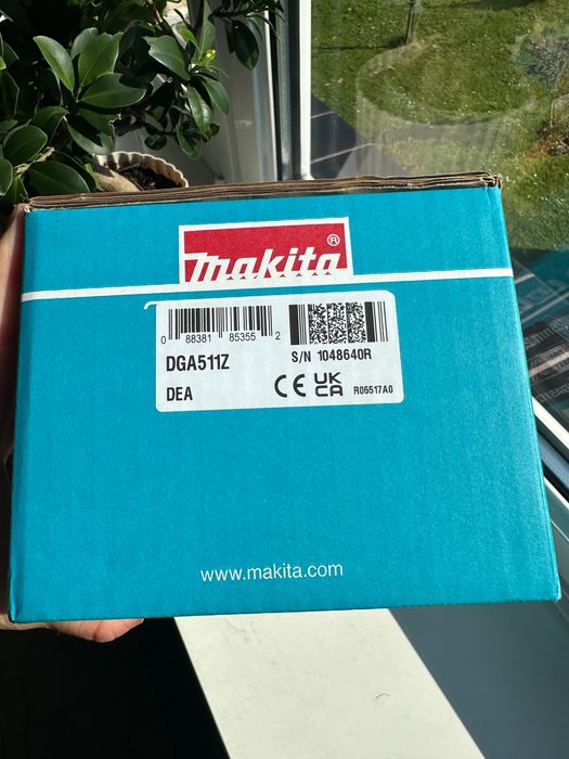 Szlifierka kątowa MAKITA DGA511Z 18V niebieska TOMI-TECH