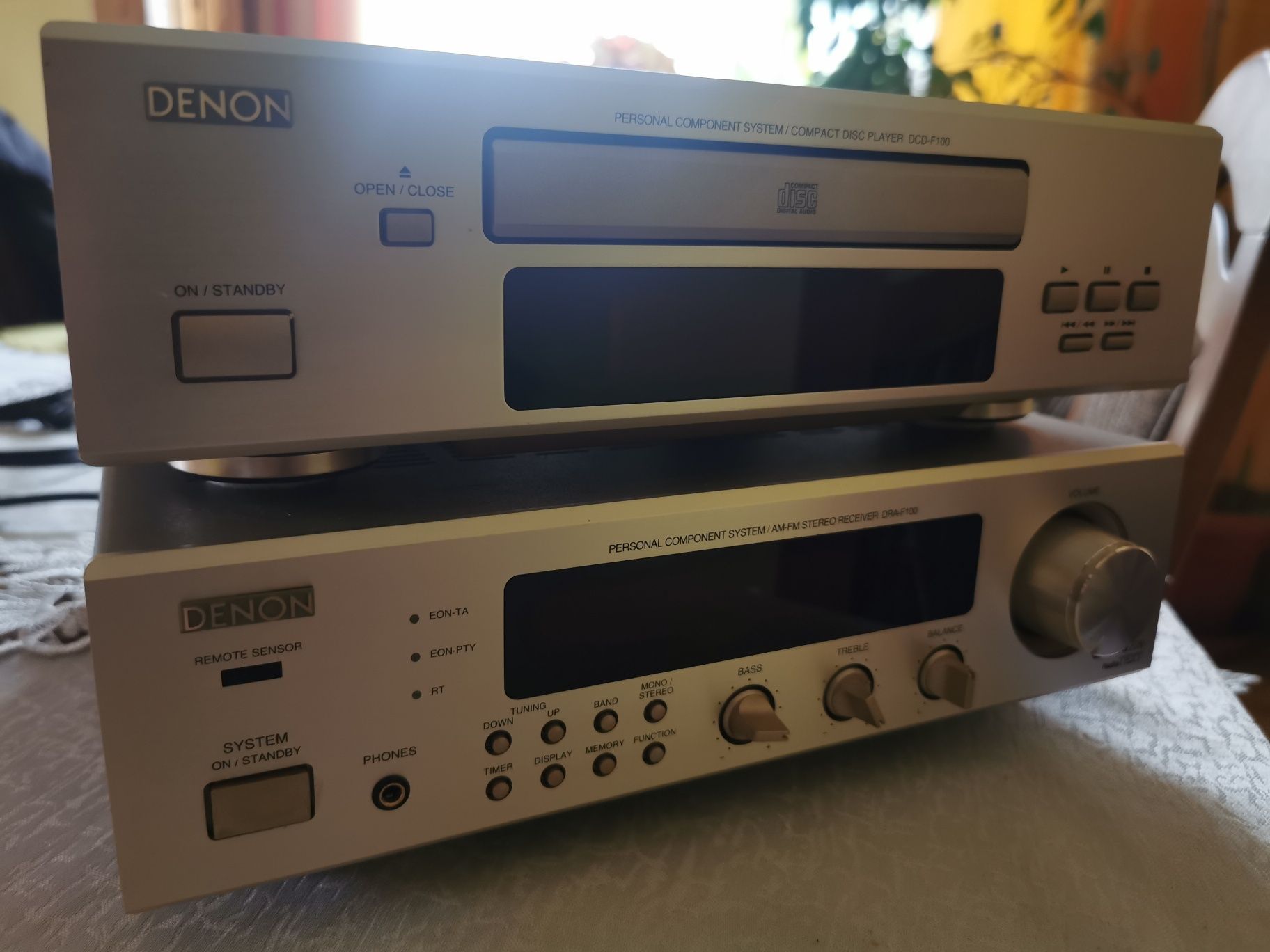 Denon mini amplituner i cd F100