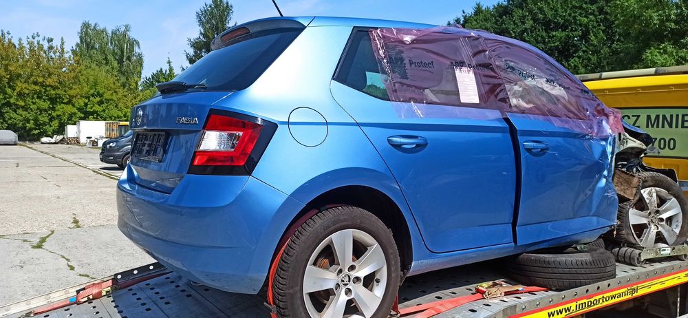 Drzwi błotnik klapa części blacharskie Skoda Fabia 3 2017 kolor