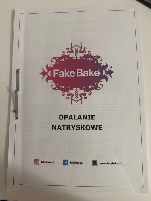 Fake bake skrypt wiadomosci - szkolenie
