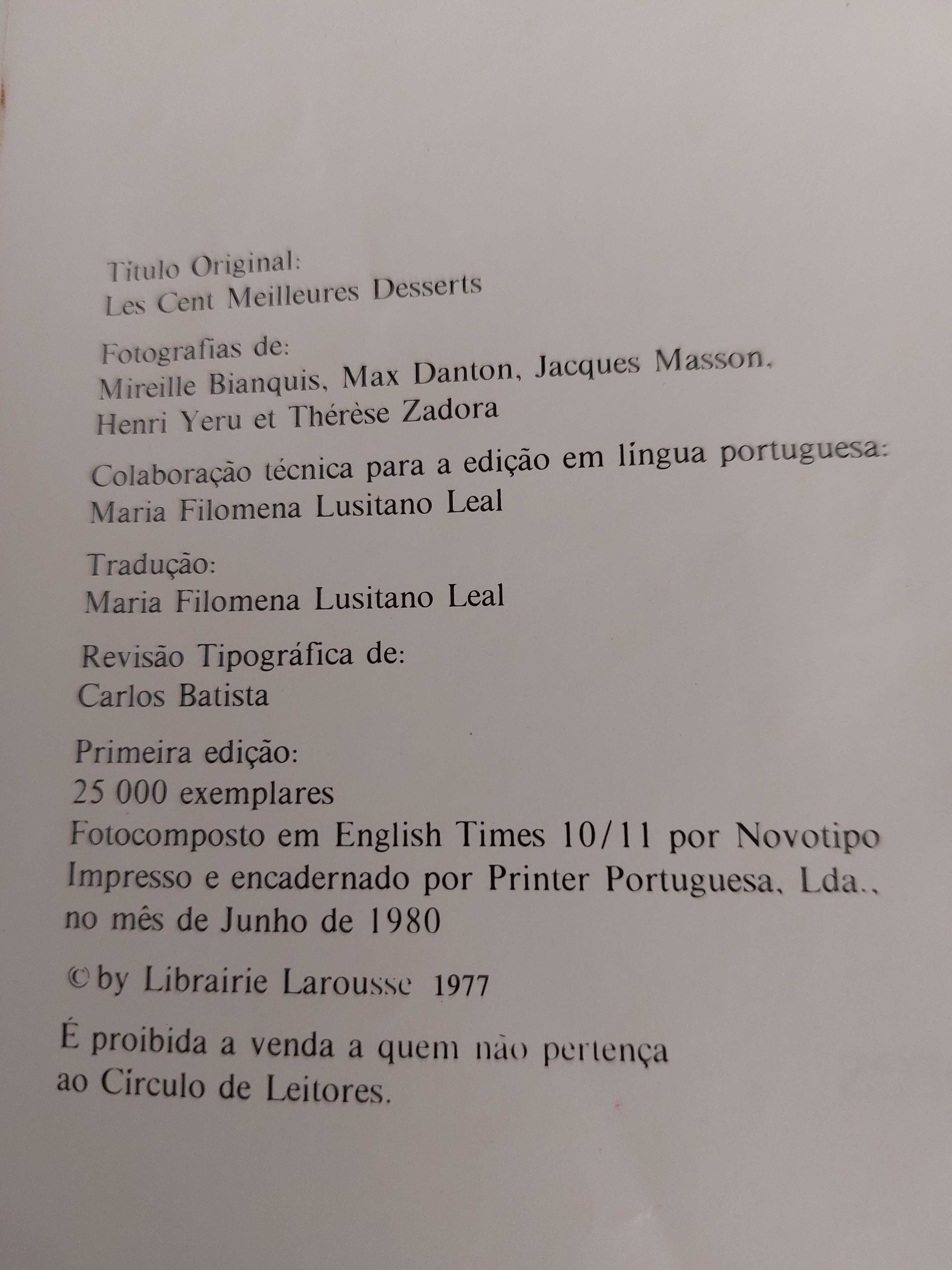 As 100 mais famosas receitas do mundo. Em muito bom estado.