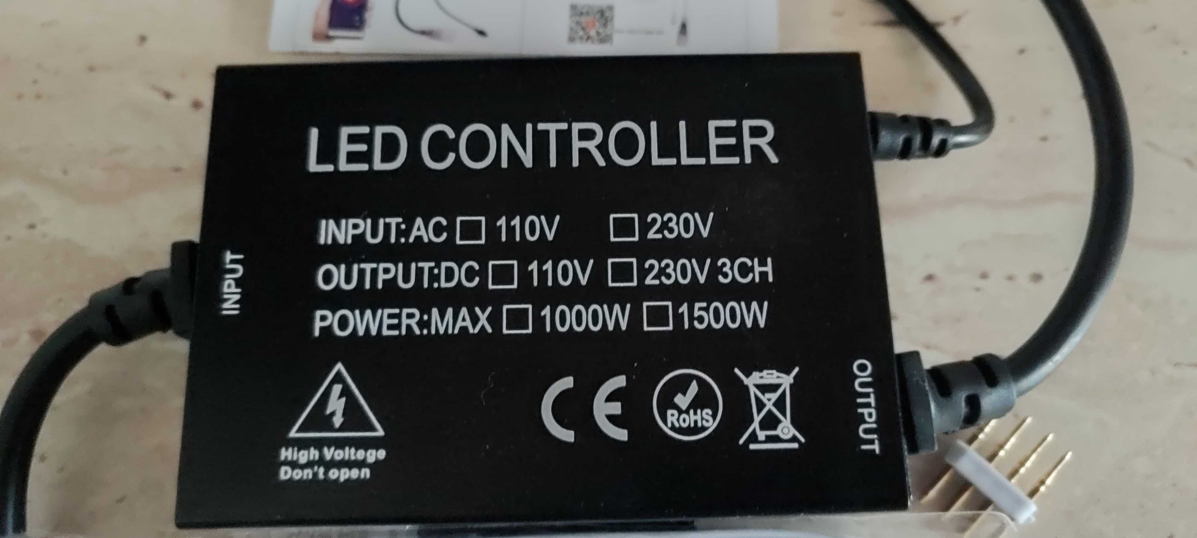 Kontroler Led RGBW Pilot do taśmy RGB 1500W 220V