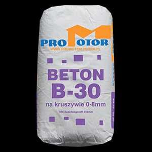 Beton w worku zaprawa samopoziomujący wodoszczelny rozpływowy B10-B50