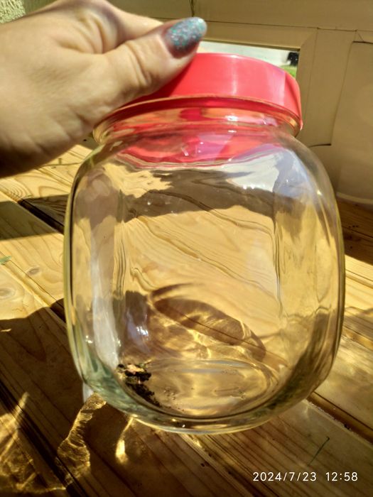 Скляна тара, банка з кришкою, банка,