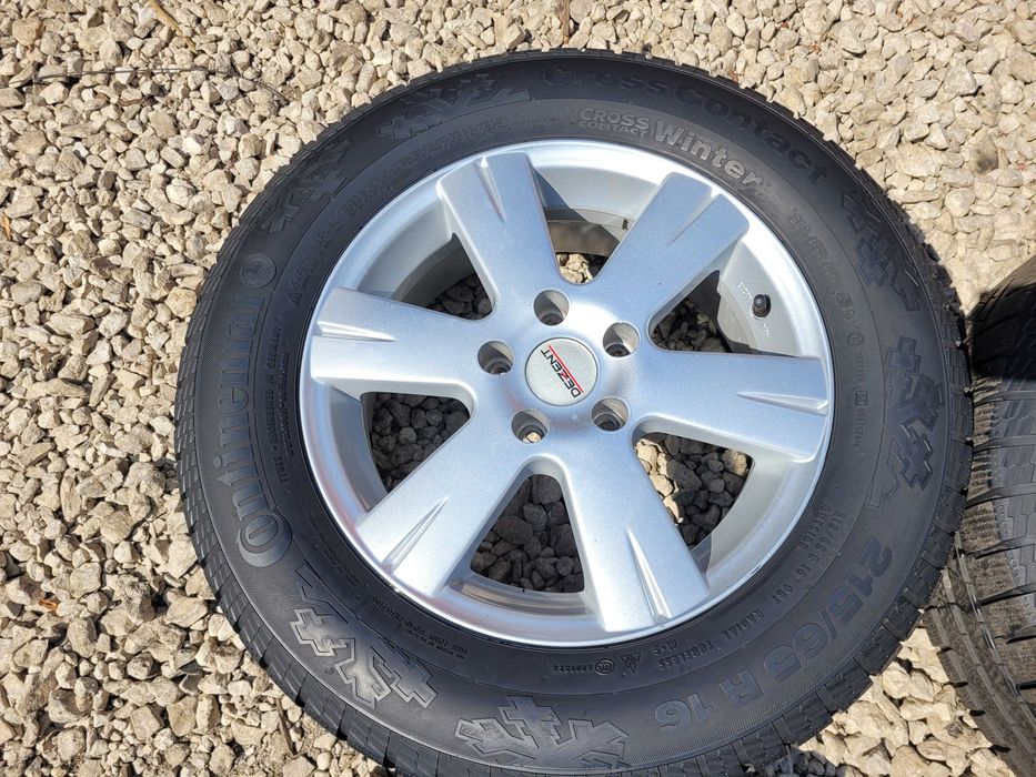 Dezent Komplet Felg 5x112  ET 40 , Opony  zimowe 9 mm  zima