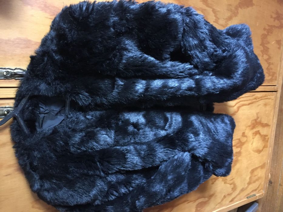 Casaco De pêlo preto