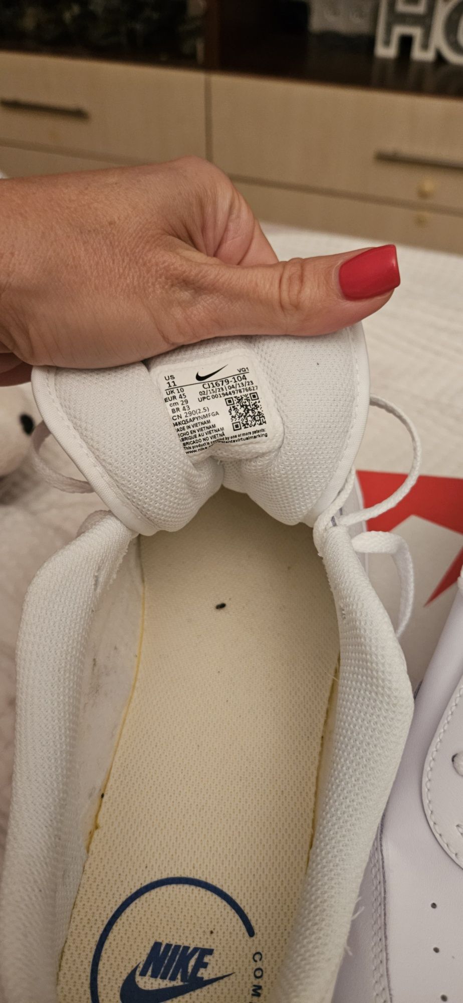 Кеды Nike 45 размер