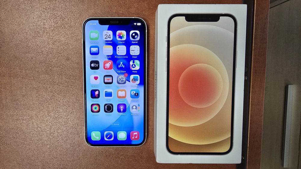 iPhone 12 64GB biały, stan bdb