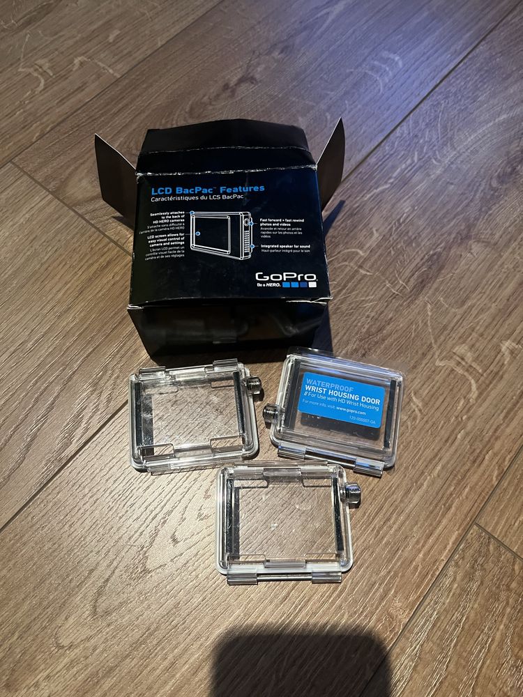 GoPro Hero akcesoria bateria opakowanie wodoszczelne