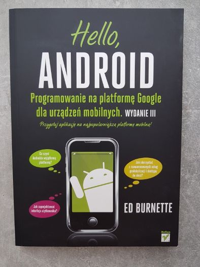 Hello Android Programowanie na platformę Google Wydanie III