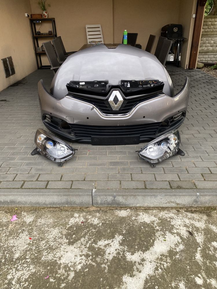 Przód maska zderzak lampy Renault Captur I 13- Komplet Leszno