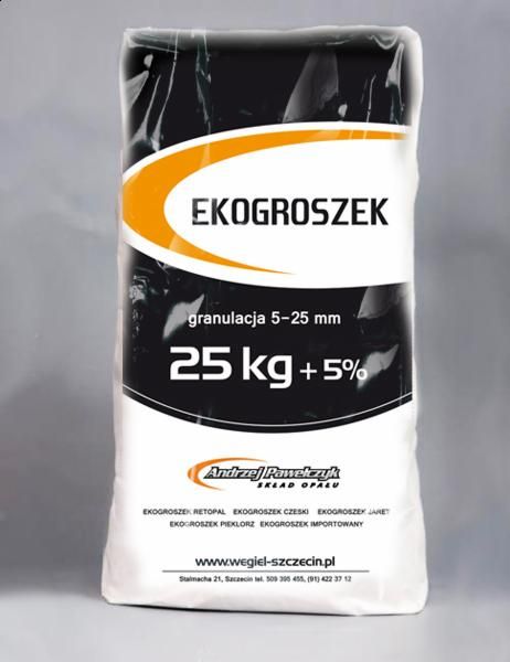 eko groszek plus 1300 zł/t   Kolumbia 28 zł/20 kg