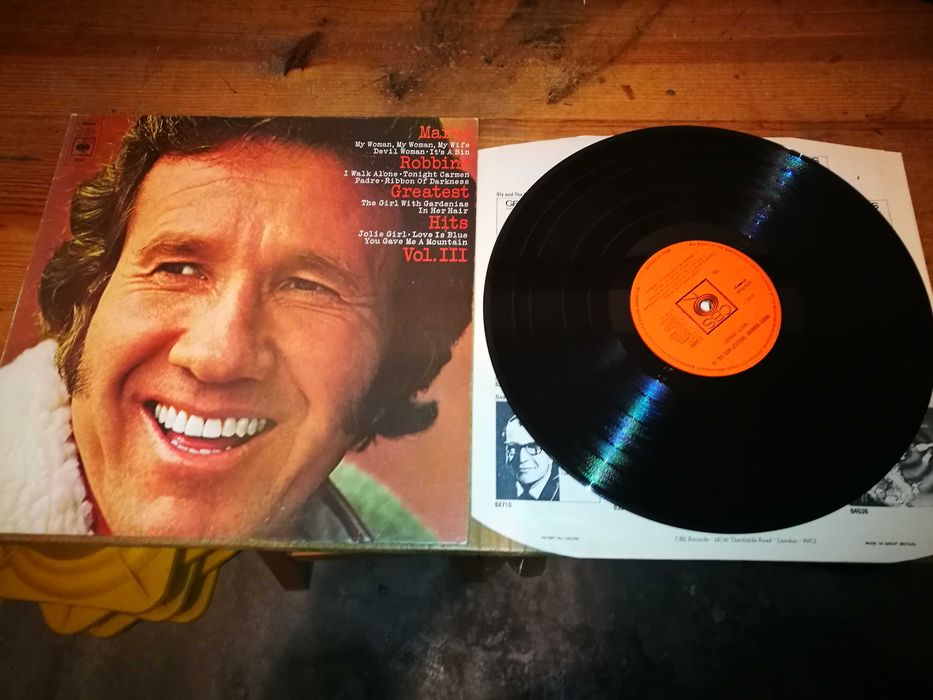 MARTY ROBINS - Greatest Hits Vol III LP