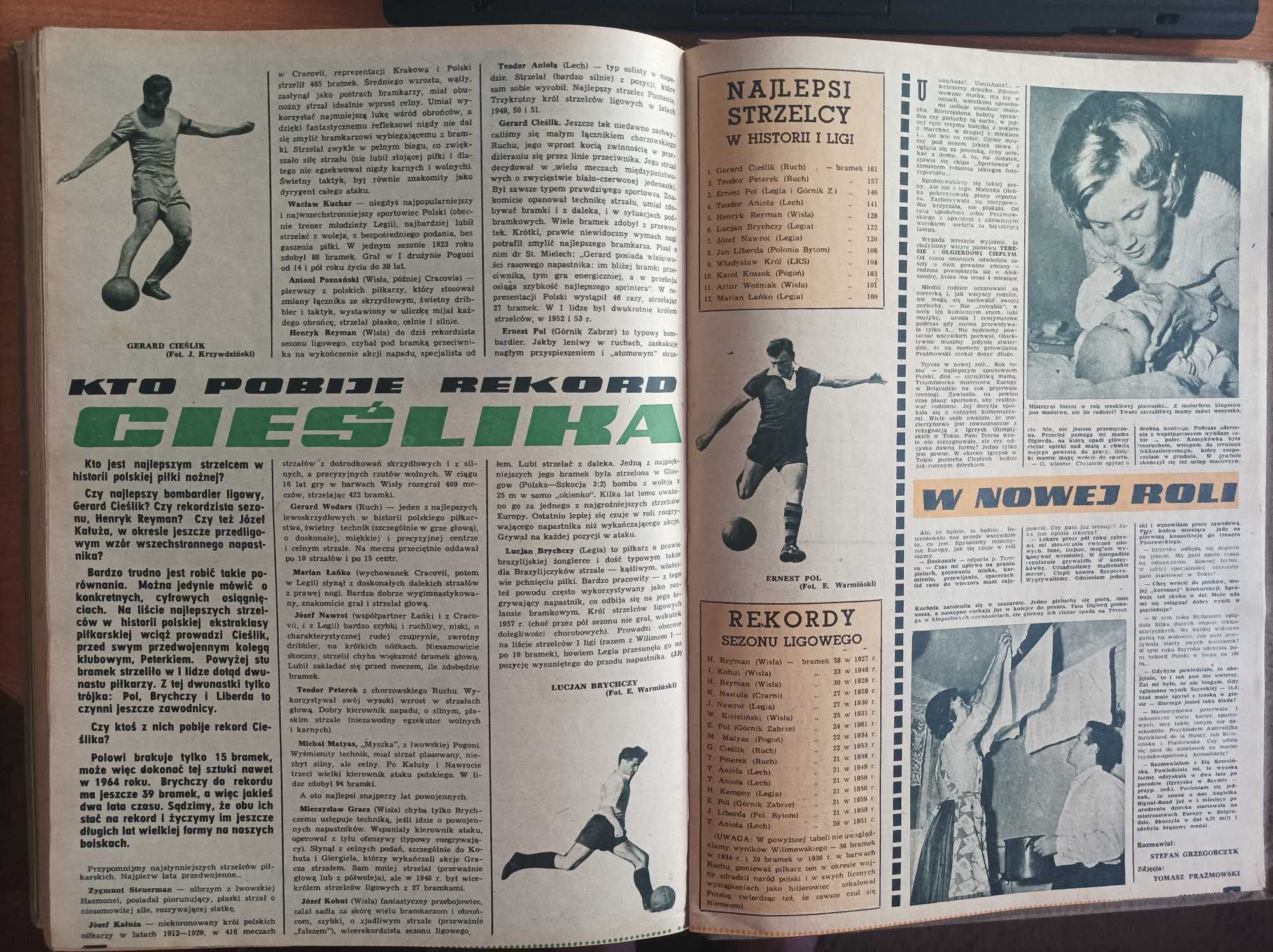 Tygodnik "Sportowiec" - rocznik 1963