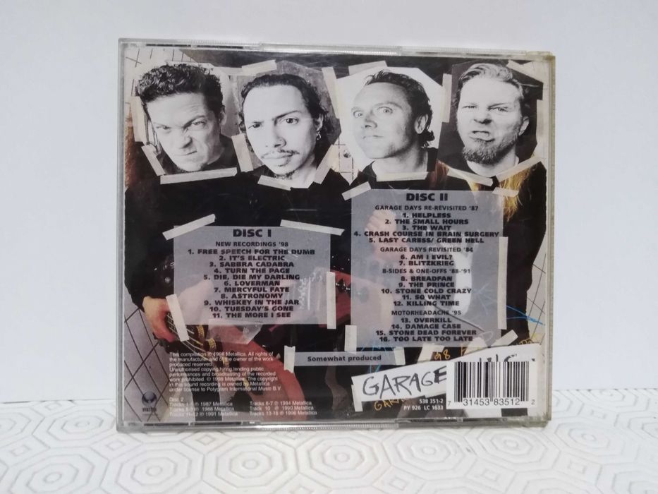 Metallica- Garage Inc