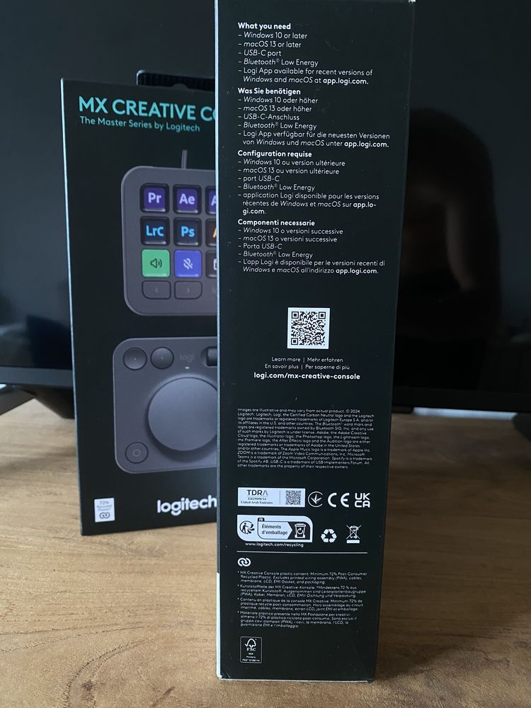 Logitech MX Creative Console nowe